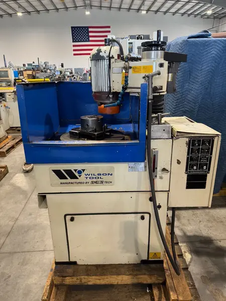 DCM Wilson Tool #PDG-5-3, automatic rotary surface grinder, 18" table diameter, 6" 3-jaw chuck - Image 2