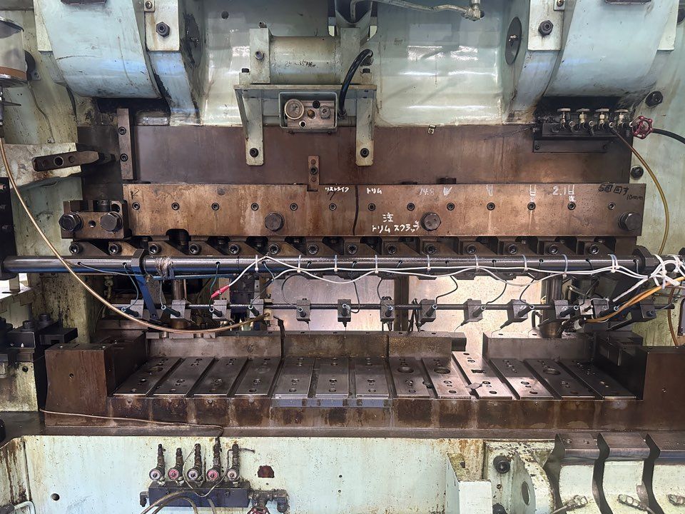75 Ton, Asahi Seiki #MTP5-51, transfer press, 3" stroke, 18" Shut Height, 14 station die, 3.5" pitch, 25-100 - Image 7