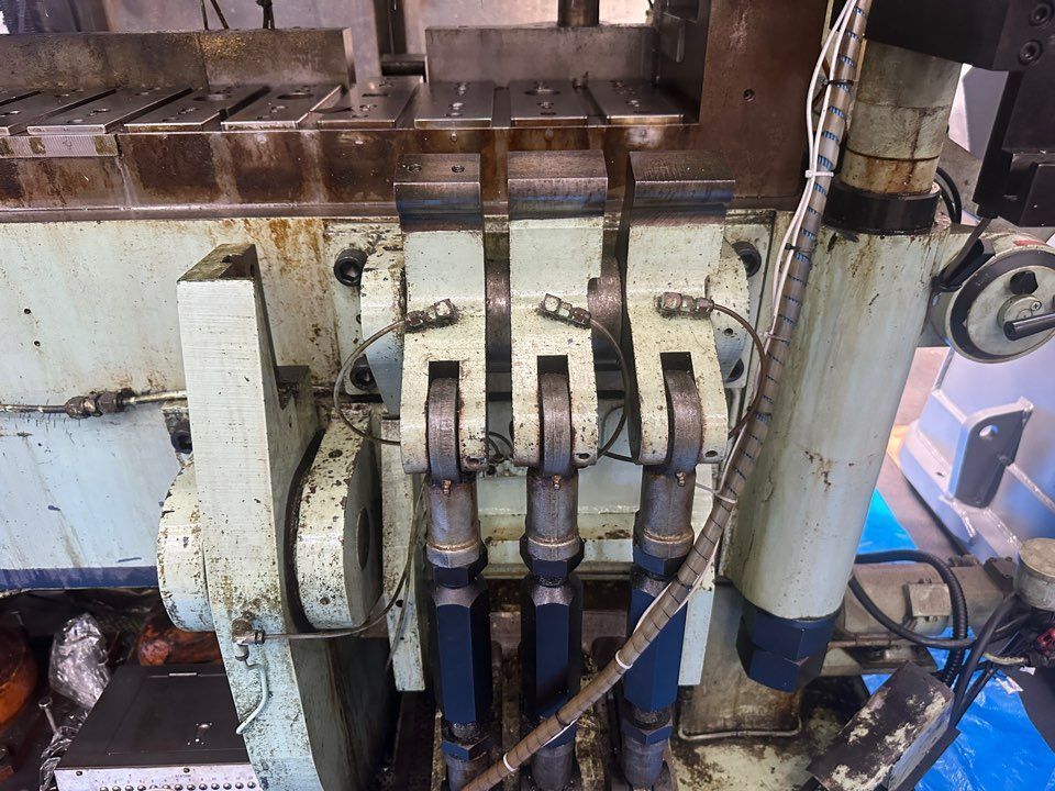 75 Ton, Asahi Seiki #MTP5-51, transfer press, 3" stroke, 18" Shut Height, 14 station die, 3.5" pitch, 25-100 - Image 9