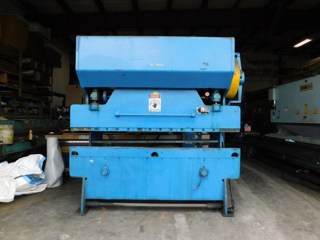 55 Ton, Chicago #68B-L12900, press brake, 8' overall - Image 1