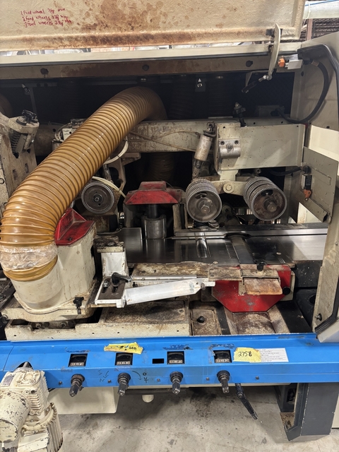 Weinig #Unimat-23E, 6-Head Moulder, 9" x 6" capacity, 1.8" Spindle diameter, 10.5" Cutterheads, 11/15 kW, 230 - Image 2