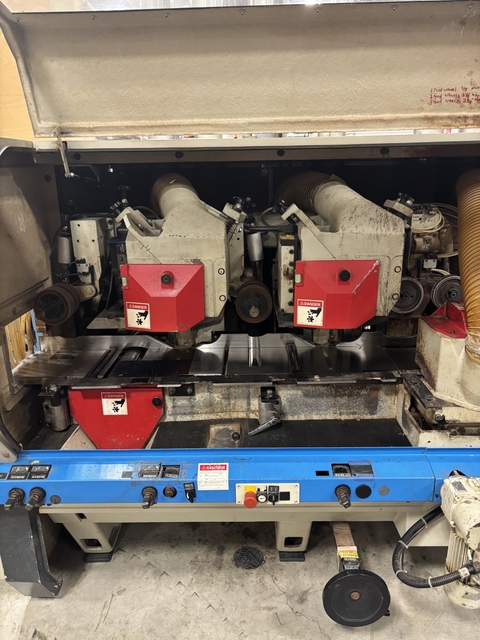 Weinig #Unimat-23E, 6-Head Moulder, 9" x 6" capacity, 1.8" Spindle diameter, 10.5" Cutterheads, 11/15 kW, 230 - Image 3