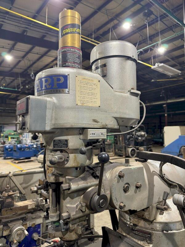 Sharp #LMV-42-DVS, manual vertical mill, 2013 - Image 7