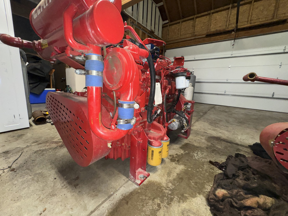 Perkins Phaser #1006E-6T, engine YD Designation Fire Pump Engine, 14hrs - Image 1
