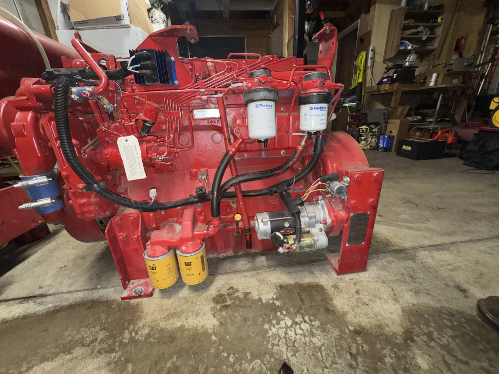 Perkins Phaser #1006E-6T, engine YD Designation Fire Pump Engine, 14hrs - Image 9
