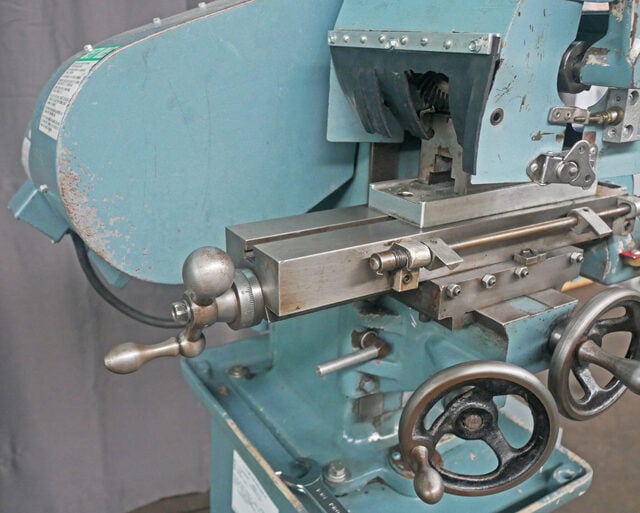 Burke #4, plain horizontal mill, 3-3/4" x 16" table, 66-2875 RPM, 1/2 HP motor, 1997 - Image 4