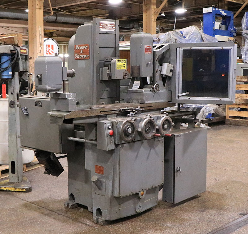 6" x 18" Brown & Sharpe #618-MicroMaster, surface grinder, 8" x 1/2" x 1-1/4" wheel, 10X lens, box type dust - Image 3