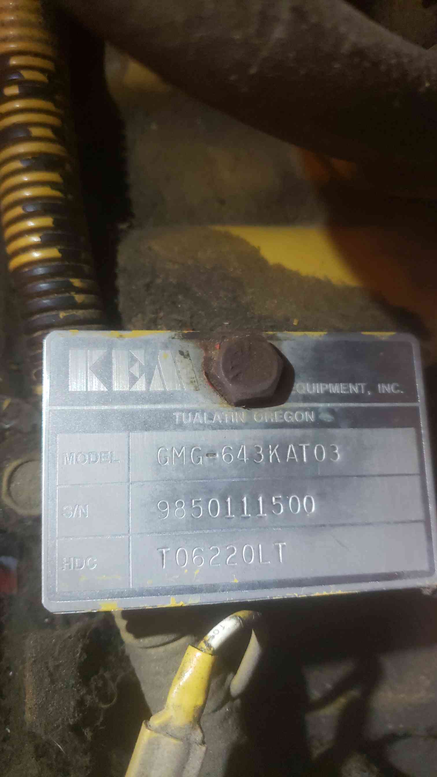 35 KW Kato #N35FGG4, Natural gas LP generator set, 120/240 Volts, 146 A., 707 hours - Image 5