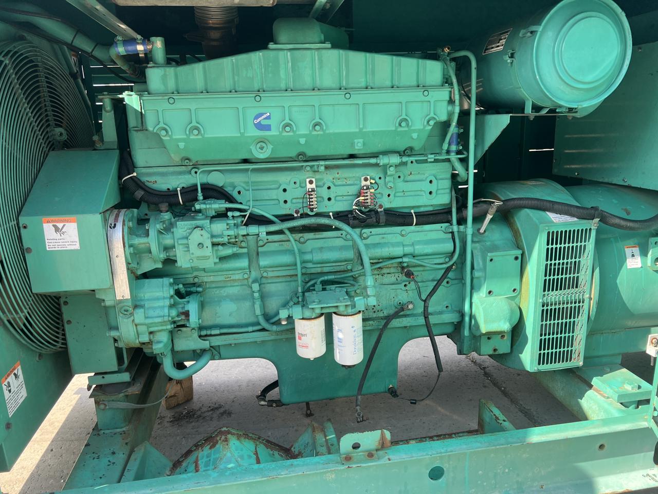400 KW Cummins Onan #400DFCE-932, diesel generator set, 277/480 Volts, 1/3 phase, 129 hours, NTA-855-G5 - Image 7