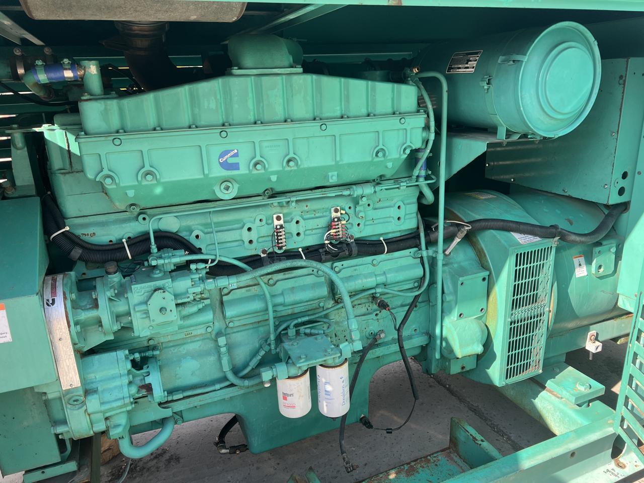 400 KW Cummins Onan #400DFCE-932, diesel generator set, 277/480 Volts, 1/3 phase, 129 hours, NTA-855-G5 - Image 9