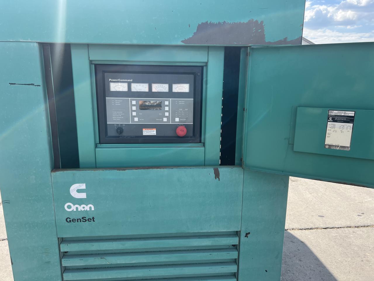 400 KW Cummins Onan #400DFCE-932, diesel generator set, 277/480 Volts, 1/3 phase, 129 hours, NTA-855-G5 - Image 10