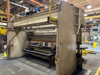600 Ton, Pacific #K600-16, hydraulic press brake, 16' overall, 170" between housing, 12" stroke, 14" throat - Image 2