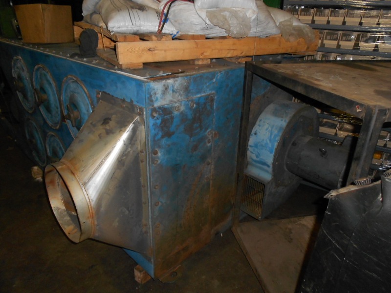6380 cfm Donaldson Torit #DF2-8, dust collector, 10 HP Baldor motor, 8 canister style filter cartridges - Image 5