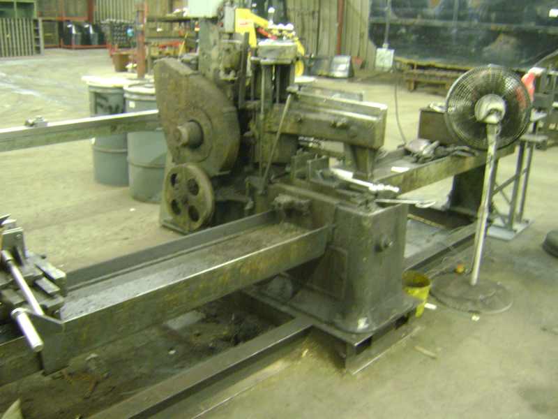 7" x 10" Armstrong blum power hack saw, 1.25" blade, 10" hydraulic vise - Image 1
