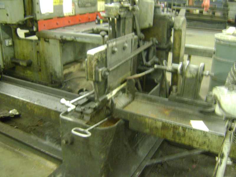7" x 10" Armstrong blum power hack saw, 1.25" blade, 10" hydraulic vise - Image 5