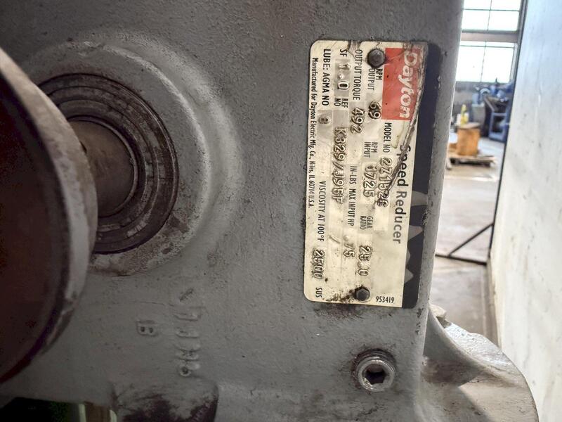 1800 lb. Rapid-Air #XL-1812-M, powered uncoiler, 48" outside dimensions, 16"-20" ID, 12" width, forward & - Image 10