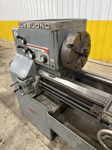 19" x 120" LeBlond #6E-Regal, engine lathe, 4-jaw chuck, 25-1000 RPM, 1-13/16" hole, thread dial, 3 point - Image 5