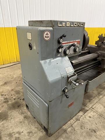 19" x 120" LeBlond #6E-Regal, engine lathe, 4-jaw chuck, 25-1000 RPM, 1-13/16" hole, thread dial, 3 point - Image 8