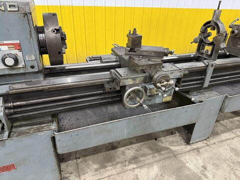 19" x 120" LeBlond #6E-Regal, engine lathe, 4-jaw chuck, 25-1000 RPM, 1-13/16" hole, thread dial, 3 point - Image 10