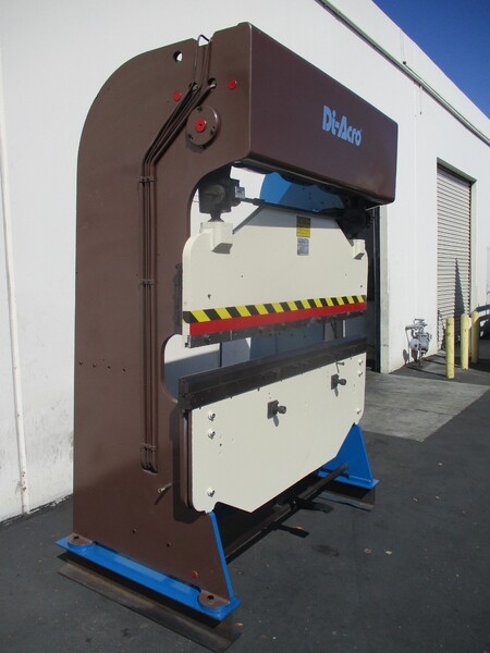 35 Ton, Diacro #14-72, hydra power mechanical press brake, 6' overall, 62" between housing, 2" stroke, 9" - Image 2