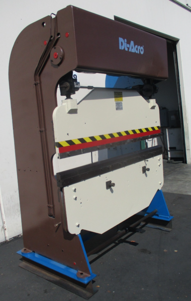 35 Ton, Diacro #14-72, hydra power mechanical press brake, 6' overall, 62" between housing, 2" stroke, 9" - Image 3