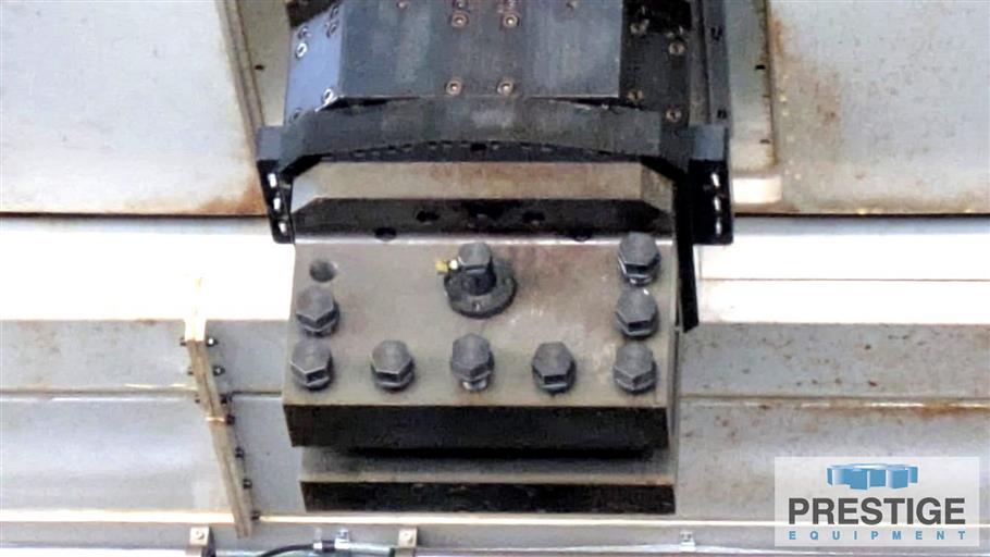 236" HNK #NT6080, CNC vertical turning center, 12 ATC, 314.96" sw, 98.42" stroke, 196.85" under height, Fanuc - Image 4