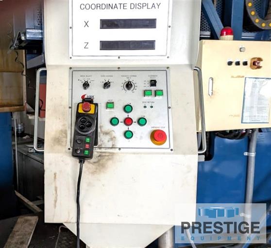 236" HNK #NT6080, CNC vertical turning center, 12 ATC, 314.96" sw, 98.42" stroke, 196.85" under height, Fanuc - Image 5