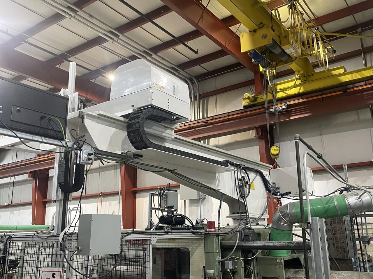 720 Ton, 131 oz., Nissei #PH660S420B, Injection Molding System, w/Yushin Robot & QC Cell, Turnkey, 55.1" x - Image 6