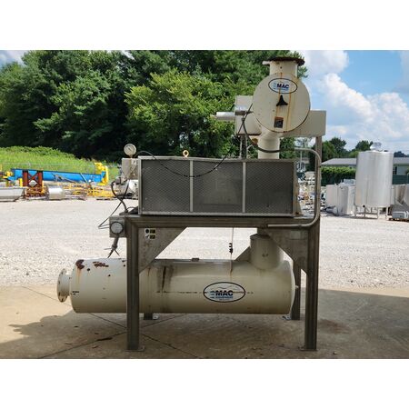 MAC Roots Dresser #715-RCS, Vacuum Blower Package, w/Inlet & Discharge Silencers, 75 HP, 230/460 V, On Base - Image 4