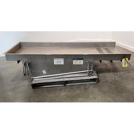 30" wide x 7' long, PPM Technologies #VF-Advance, Stainless Vibrating Feeder Screen, 5" H Trough, 0.25" - Image 2