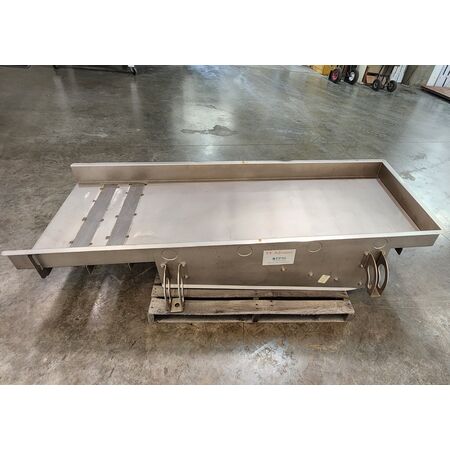 30" wide x 7' long, PPM Technologies #VF-Advance, Stainless Vibrating Feeder Screen, 5" H Trough, 0.25" - Image 3