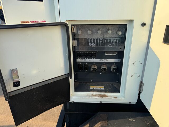 45 KW Allmand #MP45-8E1, portable diesel generator set, 240/480 Volts, 3-phase, sound attenuated enclosure - Image 7