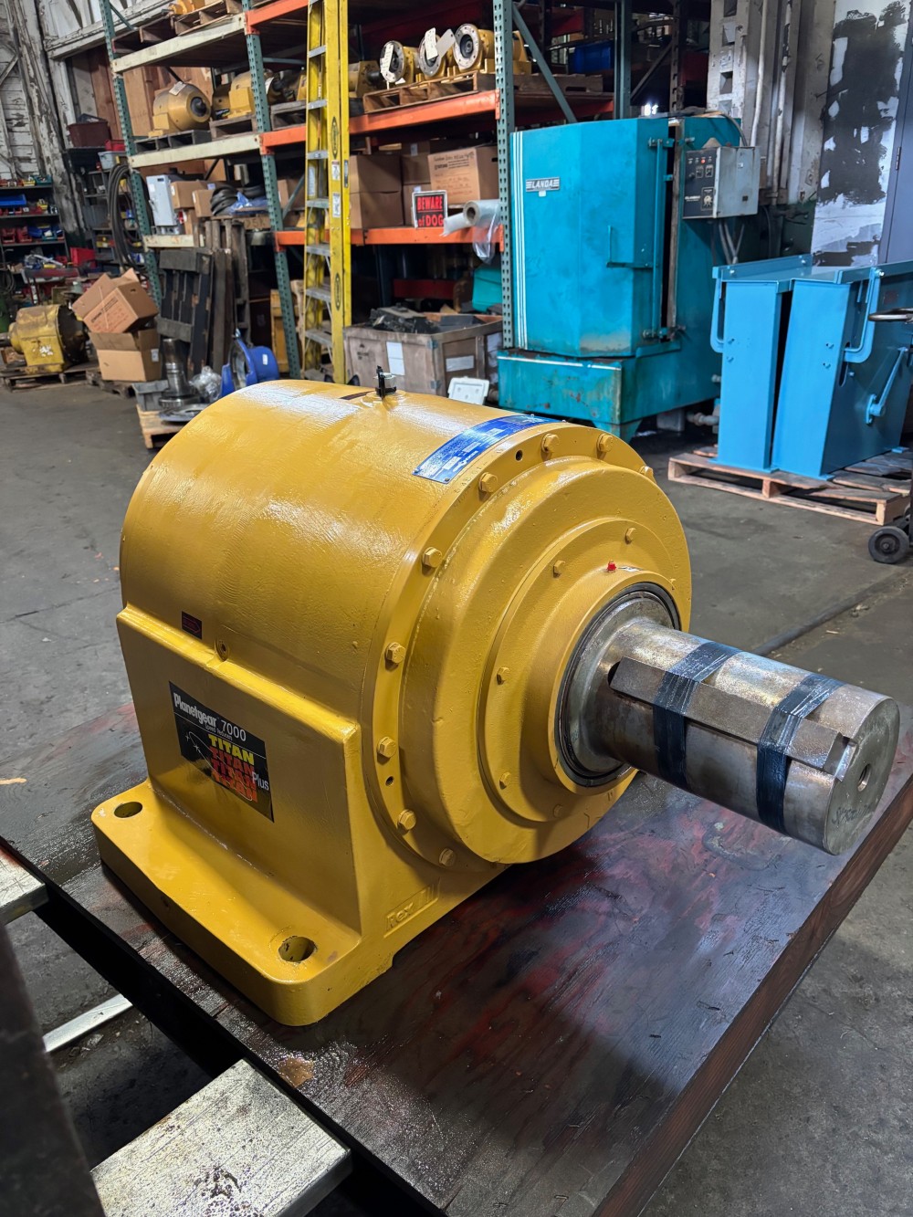 25 HP @ 1750 RPM, Titan Planetgear #Titan-Plus, 330.00:1 ratio, 5 Output RPM, new/surplus - Image 2