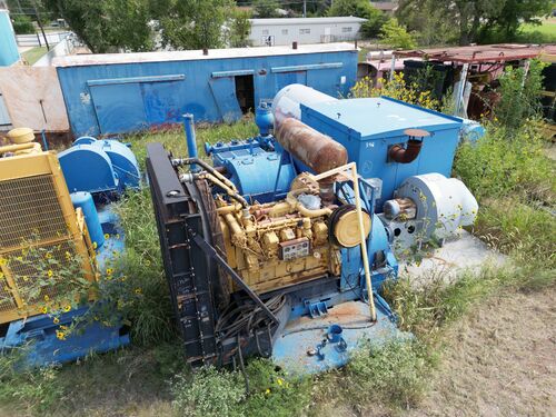 Emsco #F800, triplex pump, Caterpillar 3508 DITA diesel engine - Image 2