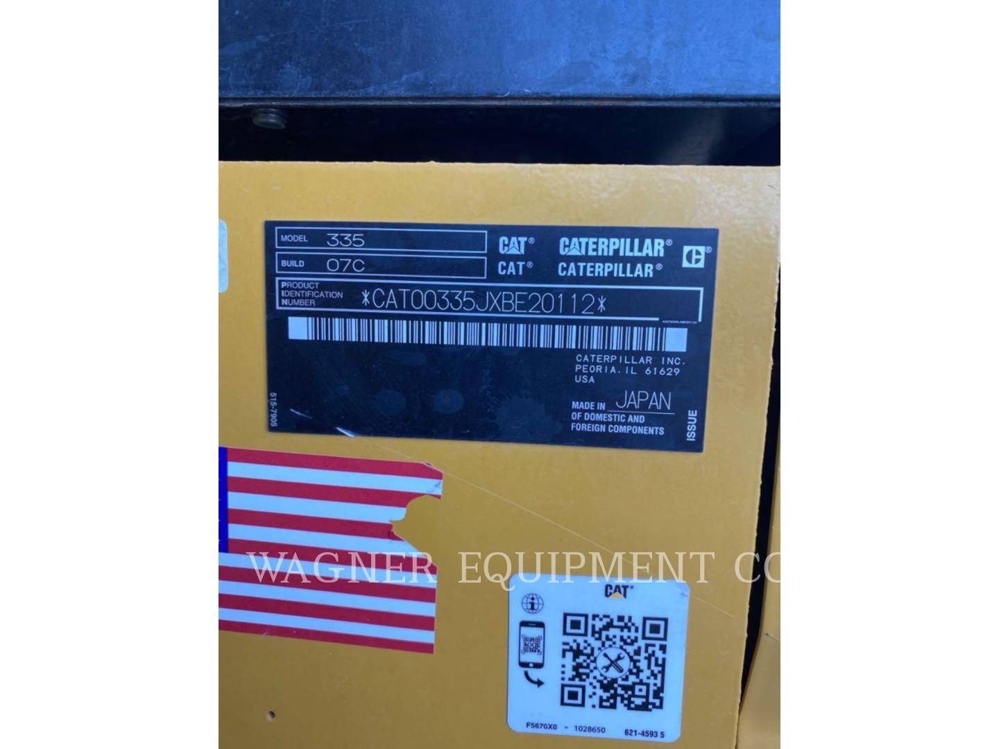 Caterpillar 335 THB, Crawler Excavator, 1882 hours, S/N: XBE20112, 2023 - Image 6