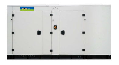 80 KW Aksa #APD-ULJ80, Diesel Generator, 107HP, John Deere 4045HF285 Engine, Multi Volts, Tier 3, sound - Image 1