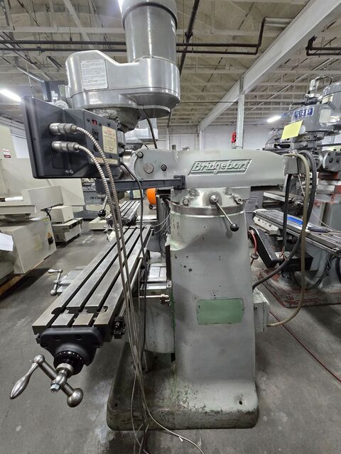 Bridgeport #Series-I, vertical mill, 9" x42"tbl, 1.5 HP variable speed, 31" X, 12" Y, 16" Z, 4200 RPM, R-8 - Image 2