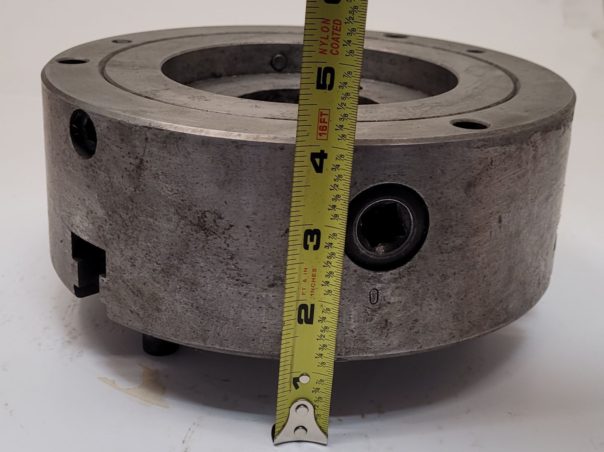 8" Bison, 3-jaw adjustable chuck - Image 5
