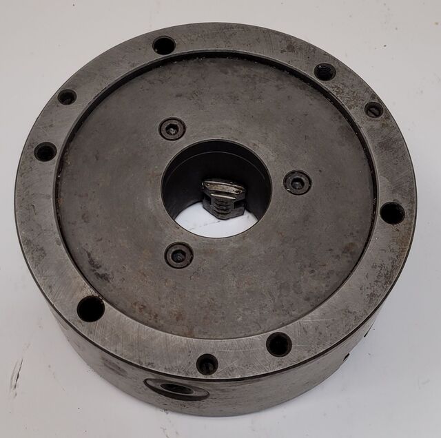 8" Bison, 3-jaw universal scroll chuck - Image 5
