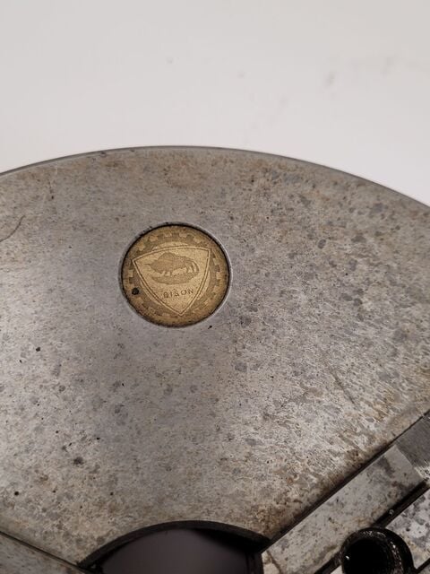 8" Bison, 3-jaw universal scroll chuck - Image 8