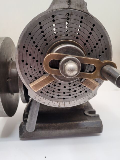 6" Ellis Dividing Head, 4 jaw chuck - Image 3