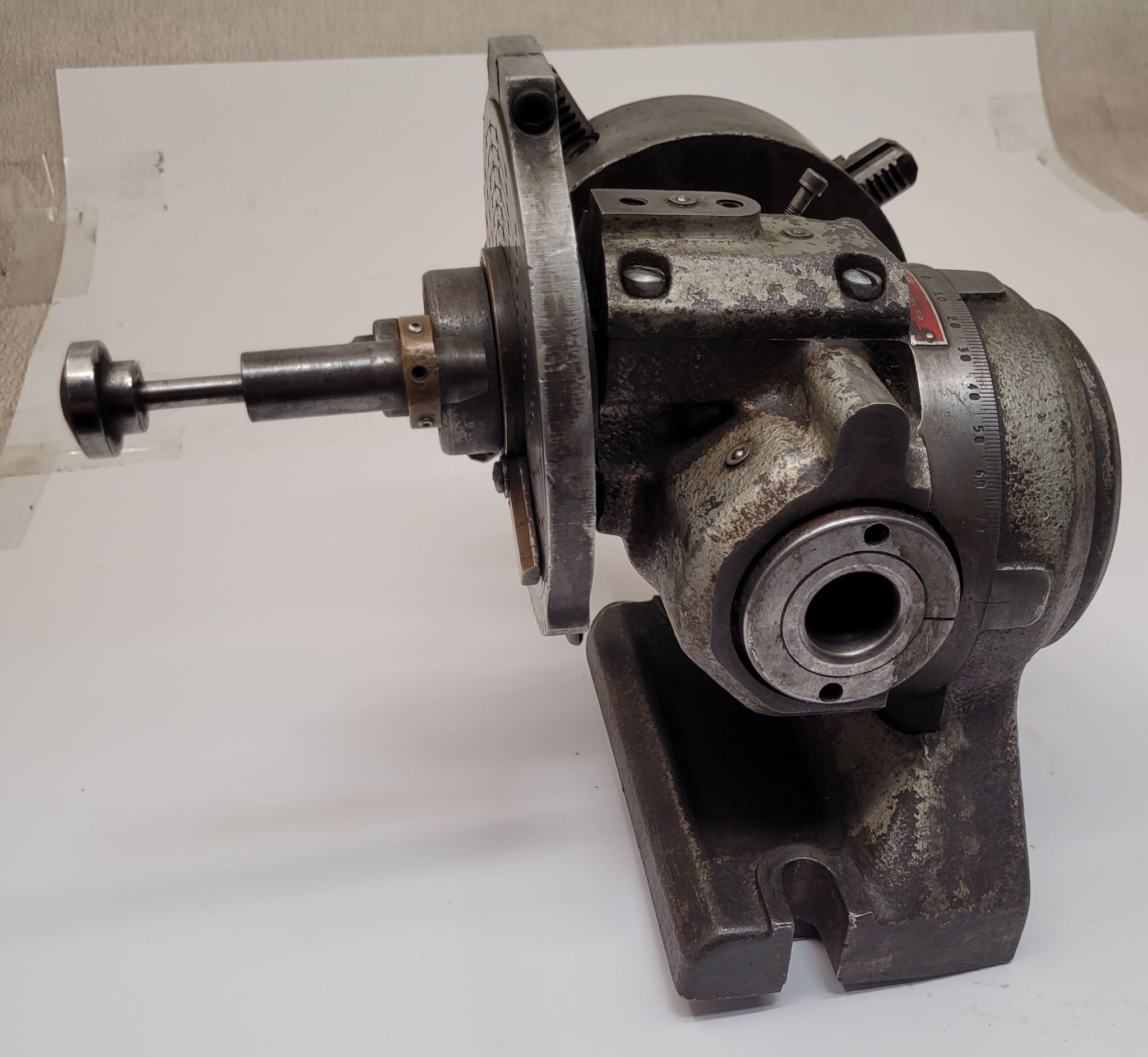 6" Ellis Dividing Head, 4 jaw chuck - Image 4