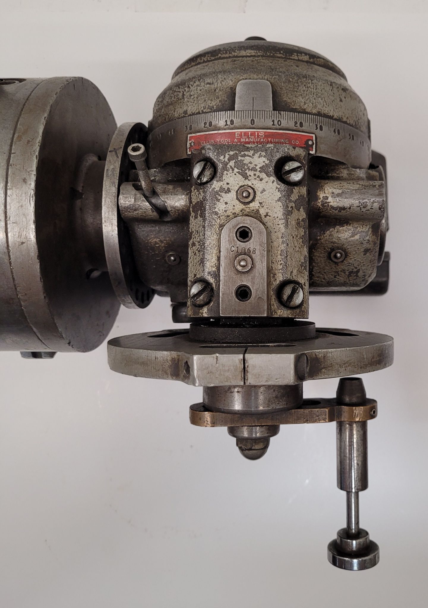 6" Ellis Dividing Head, 4 jaw chuck - Image 6