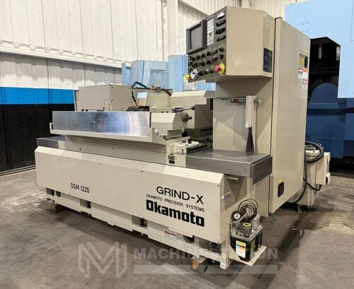 12.6" x 20" Okamoto #OGM-12-20PB, CNC cylindrical grinder, 16" x 2" x 5" wheel, Fanuc Oi-TB, tailstock, 2007 - Image 3