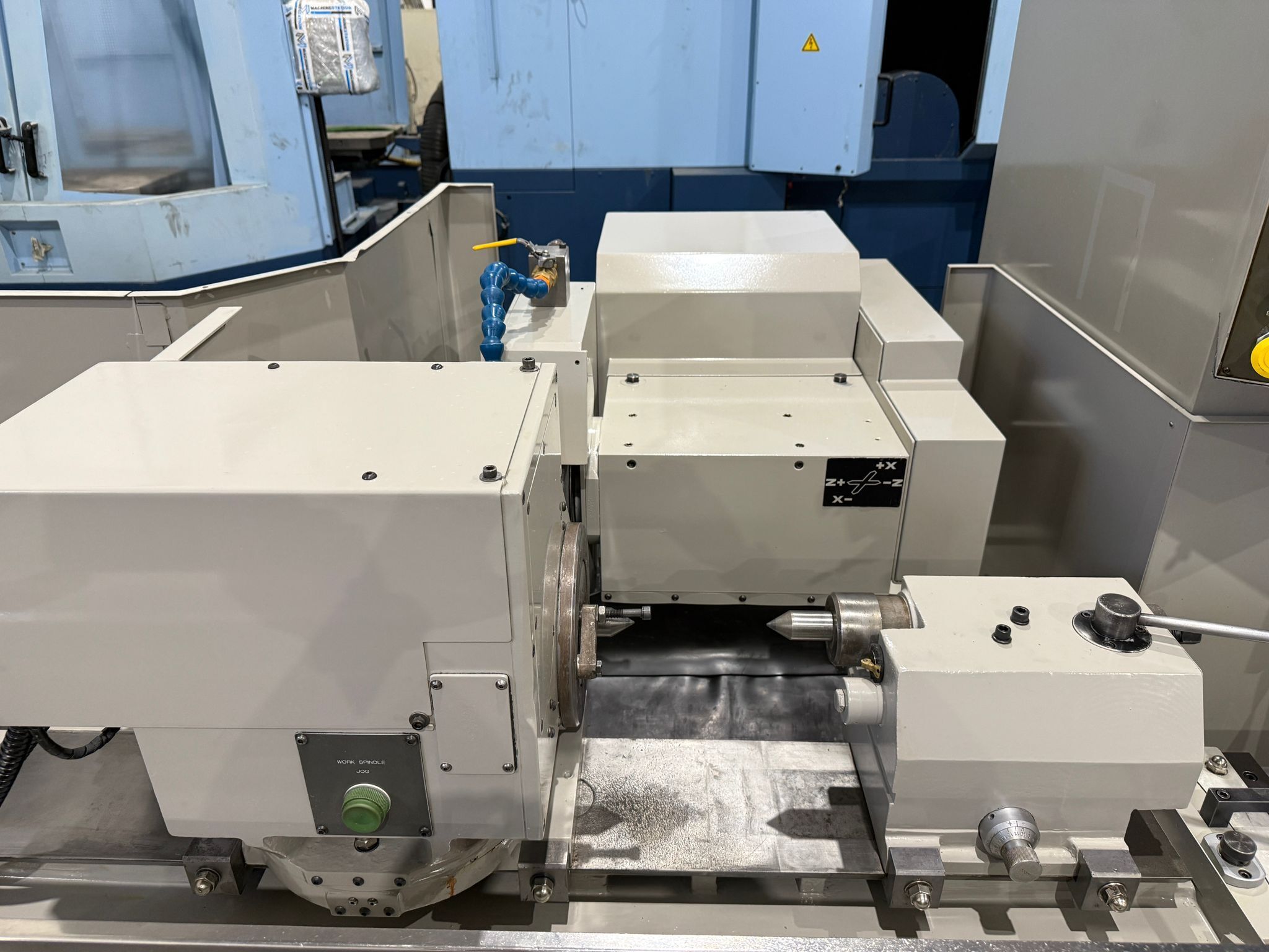 12.6" x 20" Okamoto #OGM-12-20PB, CNC cylindrical grinder, 16" x 2" x 5" wheel, Fanuc Oi-TB, tailstock, 2007 - Image 5