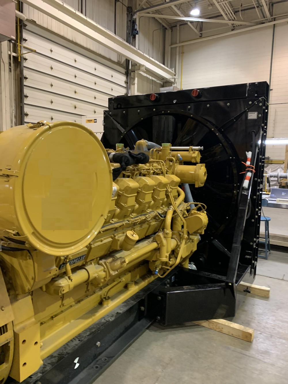 1250 KW Caterpillar #3512, diesel generator set, 600 Volts, 1800 RPM, 1986 - Image 3