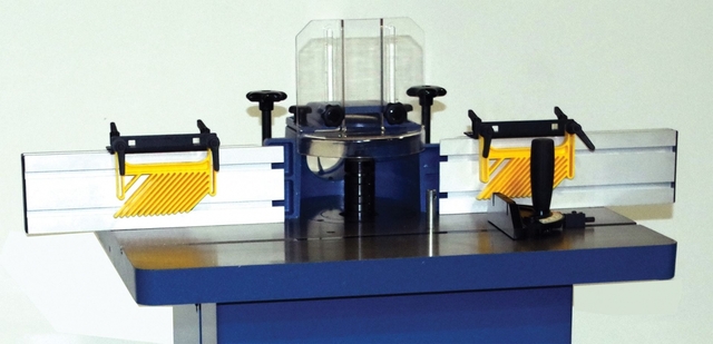 Oliver #10047.001, Shaper, 3HP, 1Ph, 1-1/4" spindle diameter, 6-1/4" table opening, 32" x 26" table, New - Image 2
