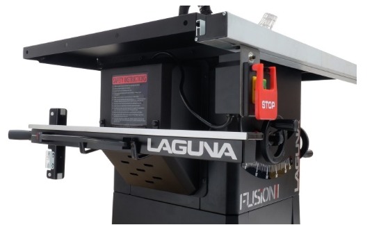 Laguna #FUSION-F1, Table saw, 1.5 HP, 3450 RPM, 30" rip capacity, 10" blade, 4000 RPM arbor, 5/8", New - Image 3