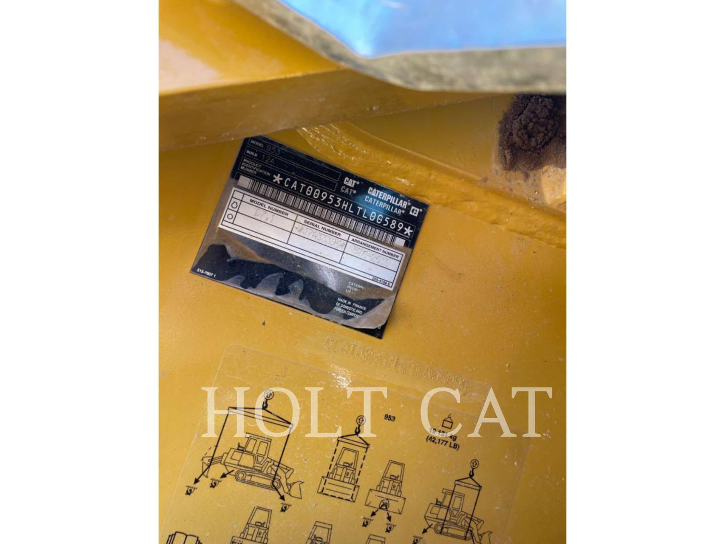 Caterpillar 953, Track Loader, 970 hours, S/N: LTL00589, 2024 - Image 6
