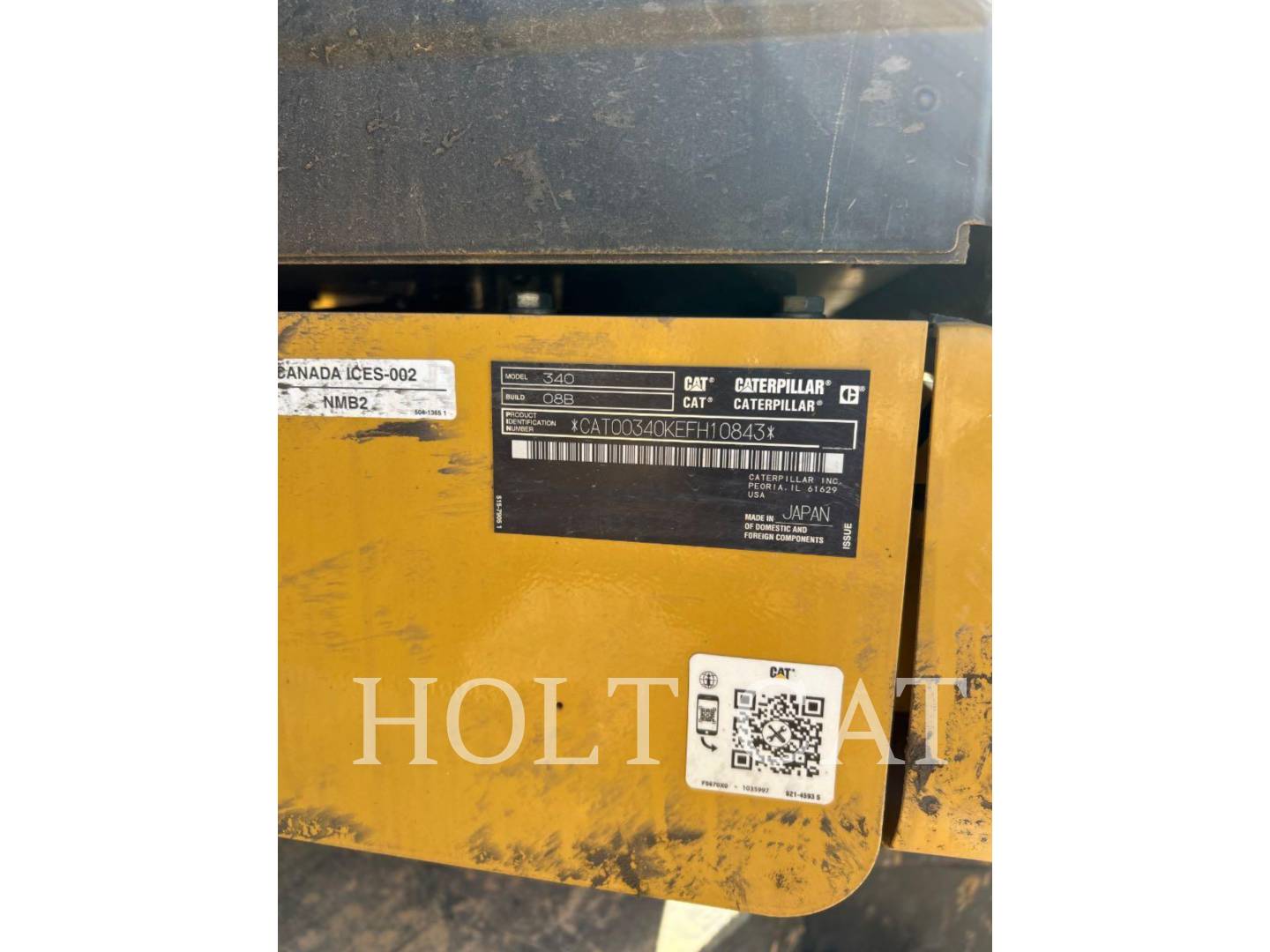 Caterpillar 340 12 TC, Crawler Excavator, 1628 hours, S/N: EFH10843, 2023 - Image 5